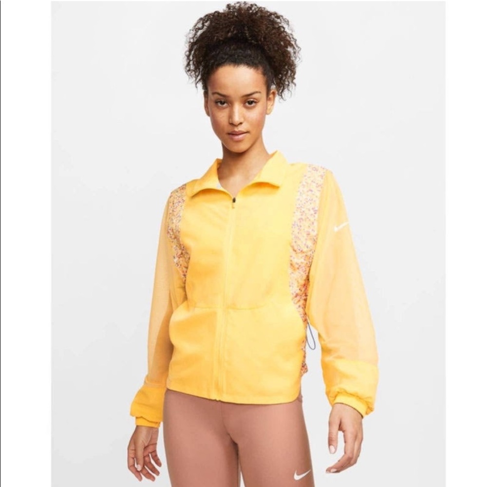 Nike Icon Clash Jacket Yellow Zip-up